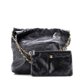 22 Chain Hobo Quilted Calfskin Small