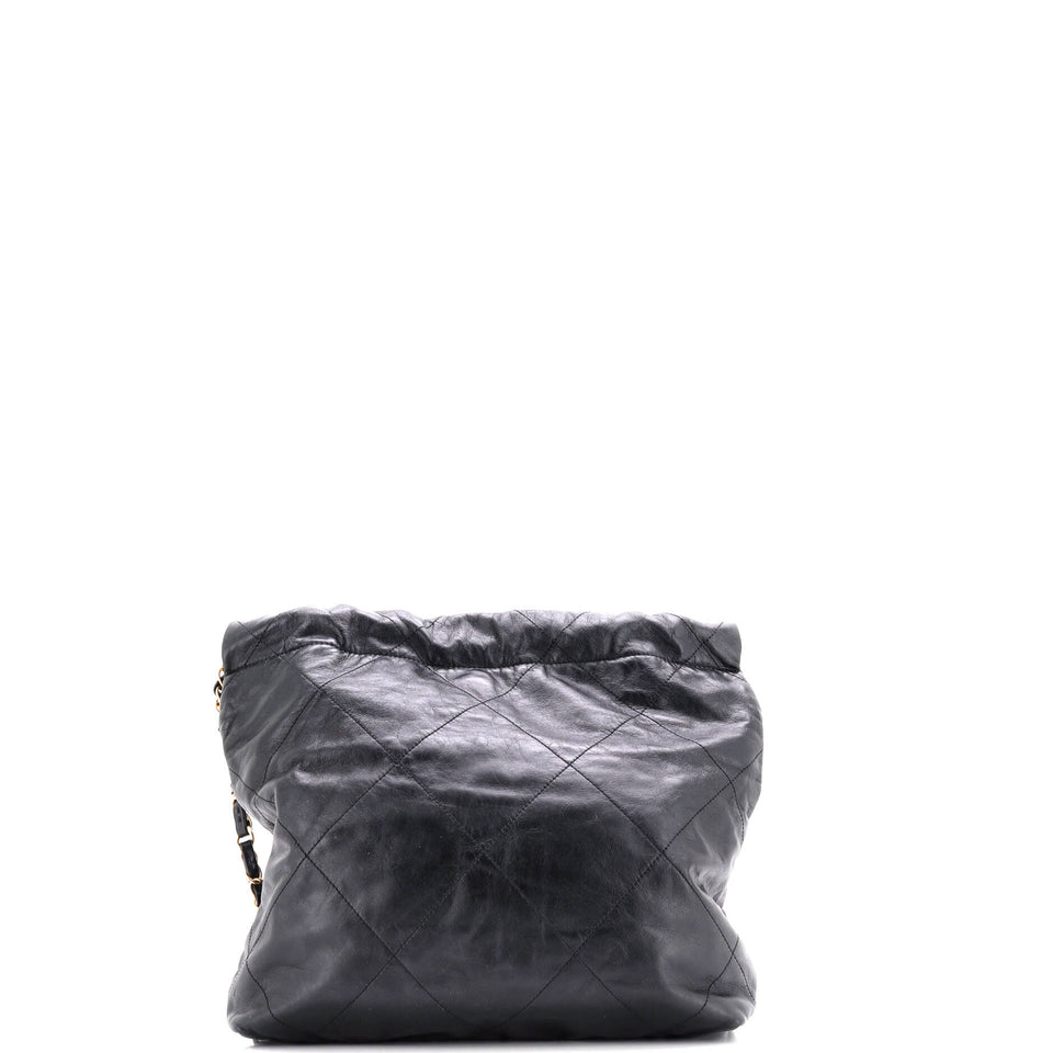 22 Chain Hobo Quilted Calfskin Small