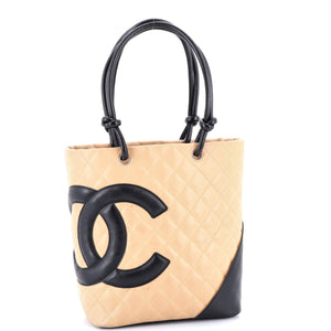 Cambon Tote Quilted Leather Medium
