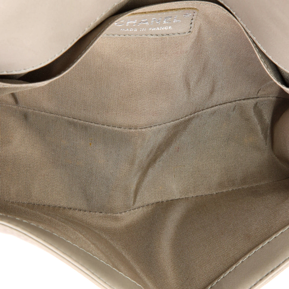 Paris-Salzburg Chain Handle Boy Flap Bag Quilted Lambskin Old Medium