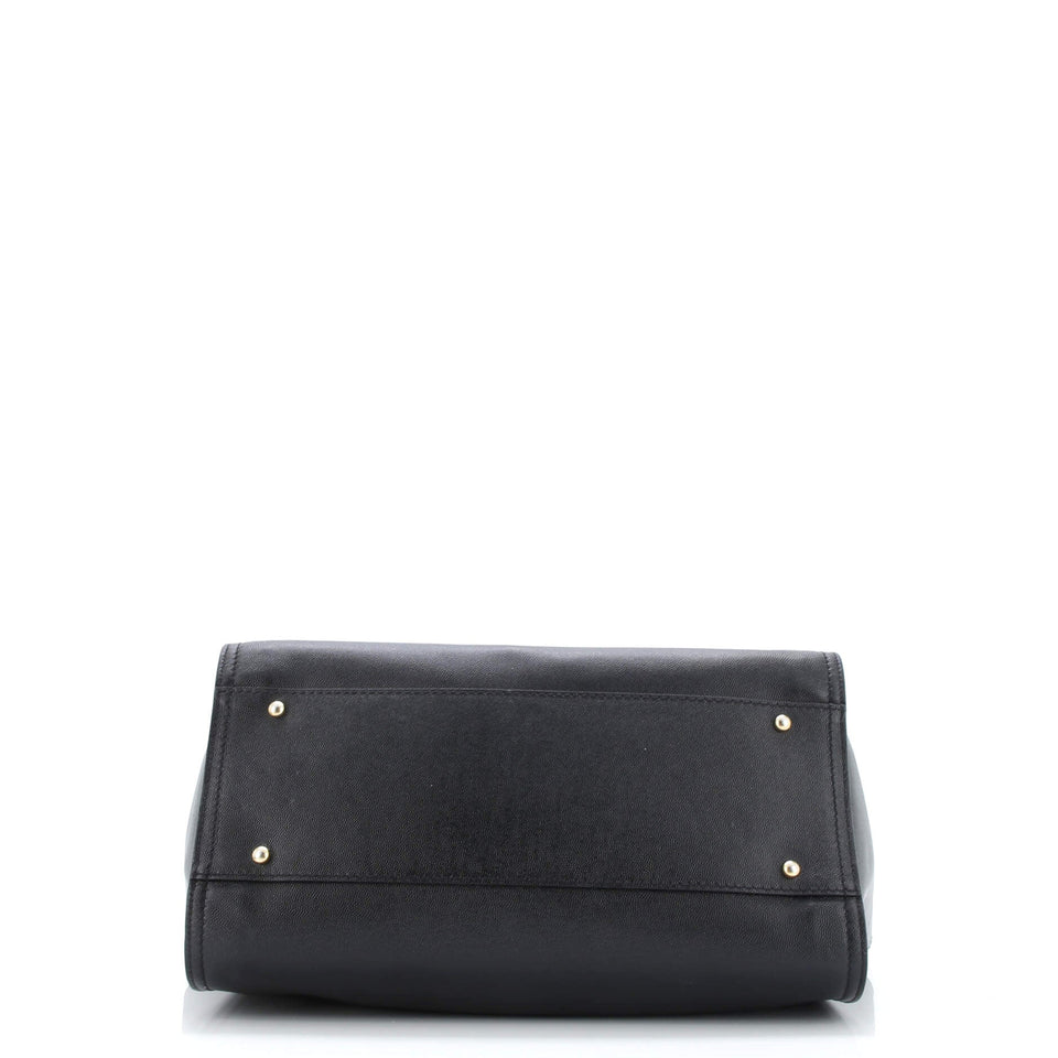 Deauville Tote Studded Caviar Medium
