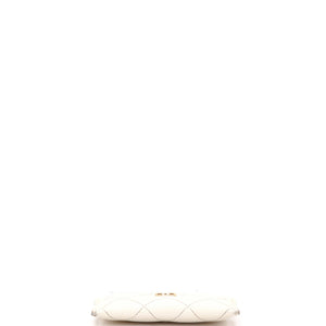 Classic Card Holder Quilted Caviar