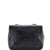 Vintage Square Classic Flap Bag Quilted Lambskin Small