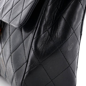 Vintage Square Classic Flap Bag Quilted Lambskin Small
