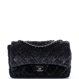 CC Flap Bag Quilted Ombre Sequins Medium