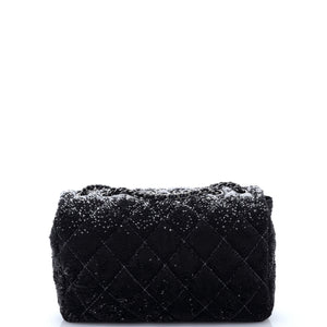 CC Flap Bag Quilted Ombre Sequins Medium