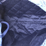 22 Chain Hobo Quilted Stitched Denim Small