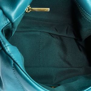 19 Flap Bag Quilted Leather Medium