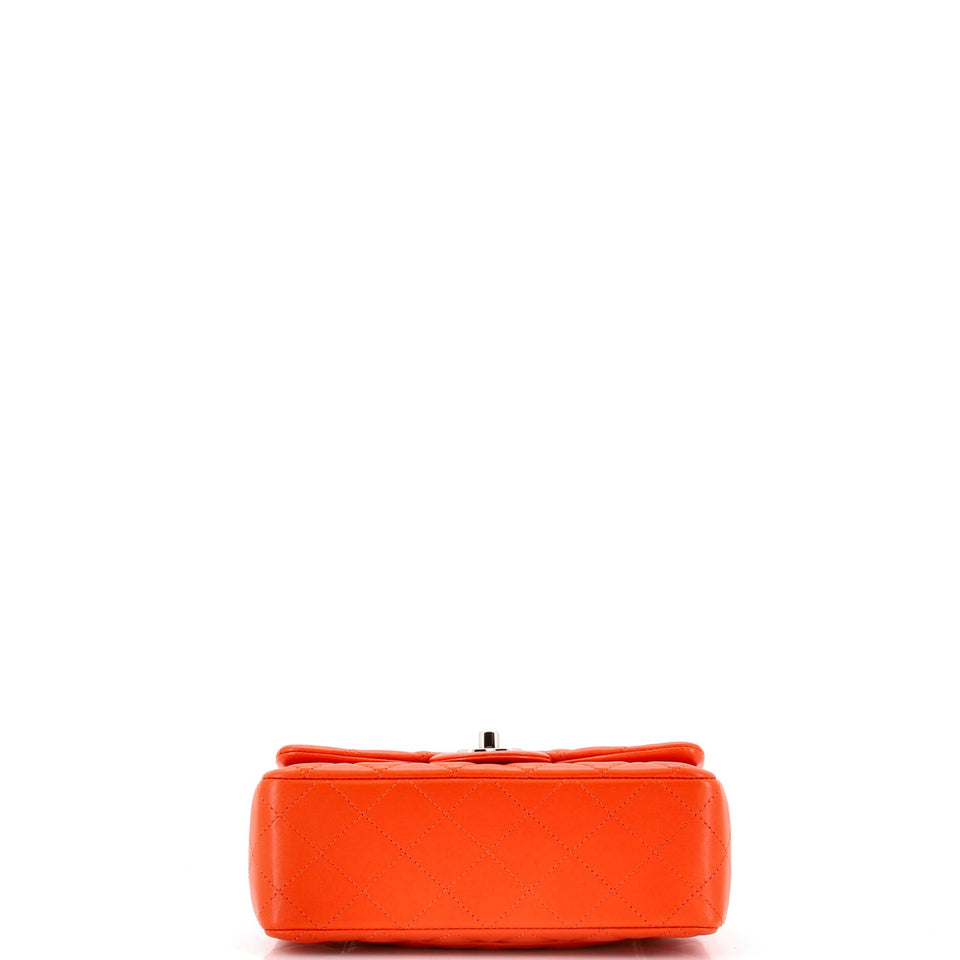 Classic Single Flap Bag Quilted Lambskin Mini