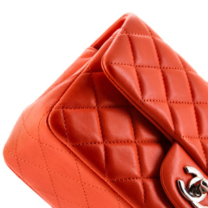 Classic Single Flap Bag Quilted Lambskin Mini