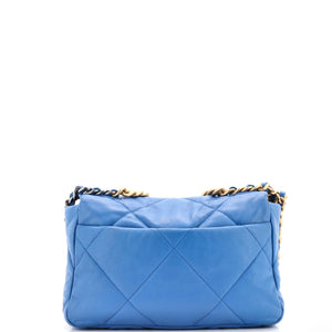 19 Flap Bag Quilted Leather Medium