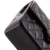 Vintage CC Chain Flap Bag Quilted Lambskin Mini