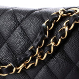 Classic Single Flap Bag Quilted Caviar Jumbo