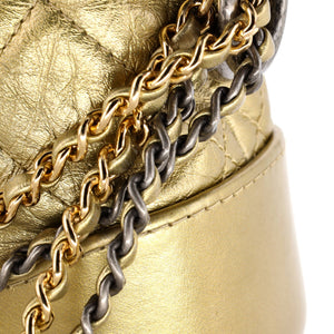 Gabrielle Hobo Quilted Aged Calfskin Small