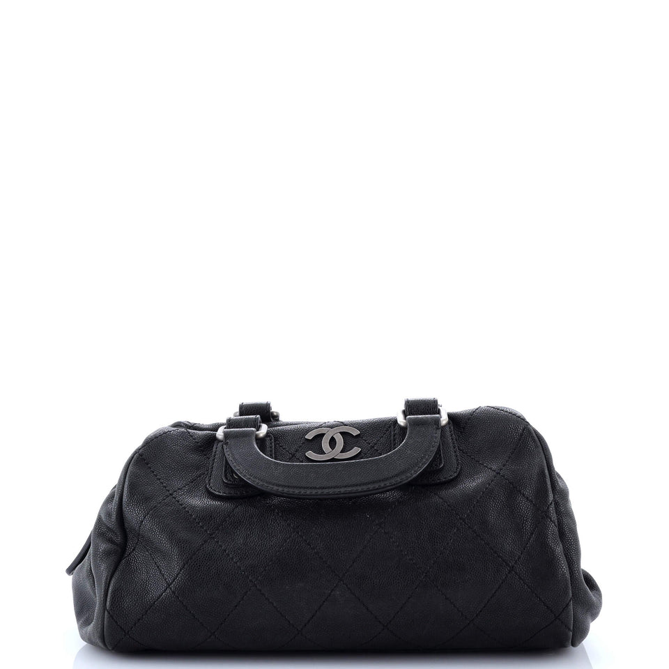 Outdoor Ligne Doctor Bag Quilted Caviar Small