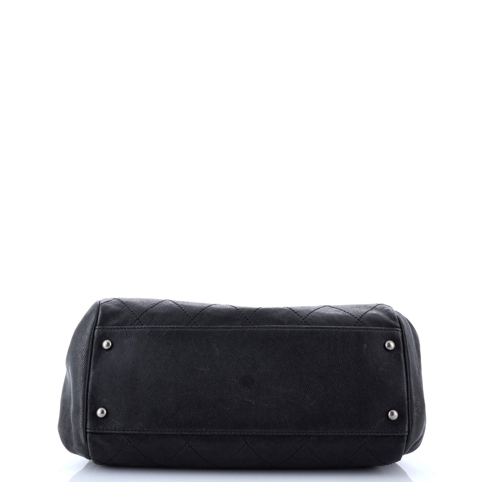 Outdoor Ligne Doctor Bag Quilted Caviar Small