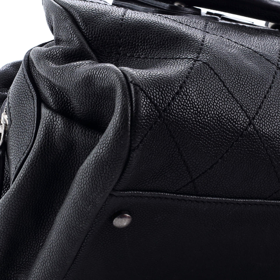 Outdoor Ligne Doctor Bag Quilted Caviar Small