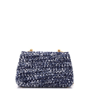 Coco Top Handle Bag Crochet with Lambskin Small