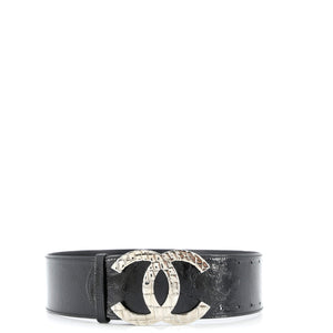 CC Logo Belt Patent Extra Wide