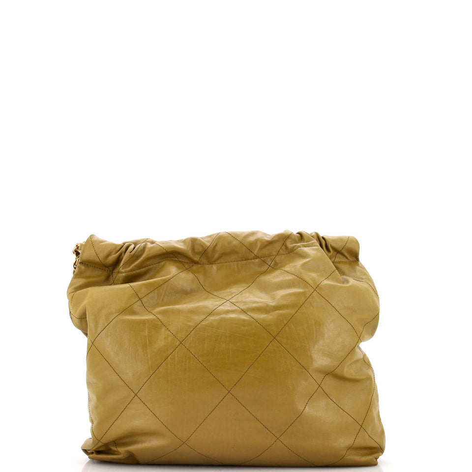 22 Chain Hobo Quilted Calfskin Medium