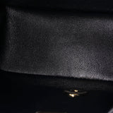 Monacoco Logo Blocks Square Flap Bag Quilted Lambskin with Resin Mini