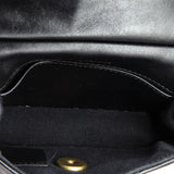 Lady Handle Flap Card Holder on Chain Quilted Calfskin