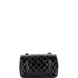 Classic Single Flap Bag Quilted Patent Mini