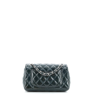 Classic Single Flap Bag Quilted Patent Mini
