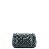 Classic Single Flap Bag Quilted Patent Mini