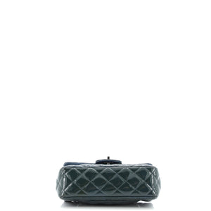 Classic Single Flap Bag Quilted Patent Mini