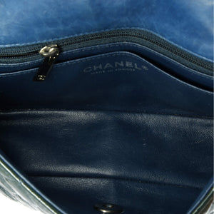 Classic Single Flap Bag Quilted Patent Mini