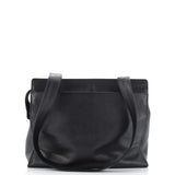 Vintage Front Pocket Tote Caviar Medium