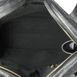 Vintage Front Pocket Tote Caviar Medium