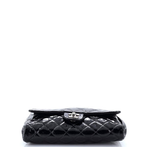 Clutch with Chain Quilted Patent