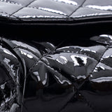 Clutch with Chain Quilted Patent