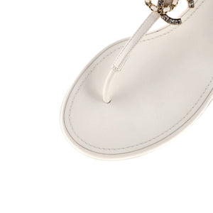 Women's CC T-Strap Sandals Leather