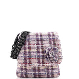 Camellia Messenger Bag Tweed Large