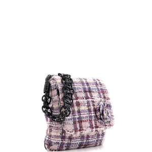 Camellia Messenger Bag Tweed Large