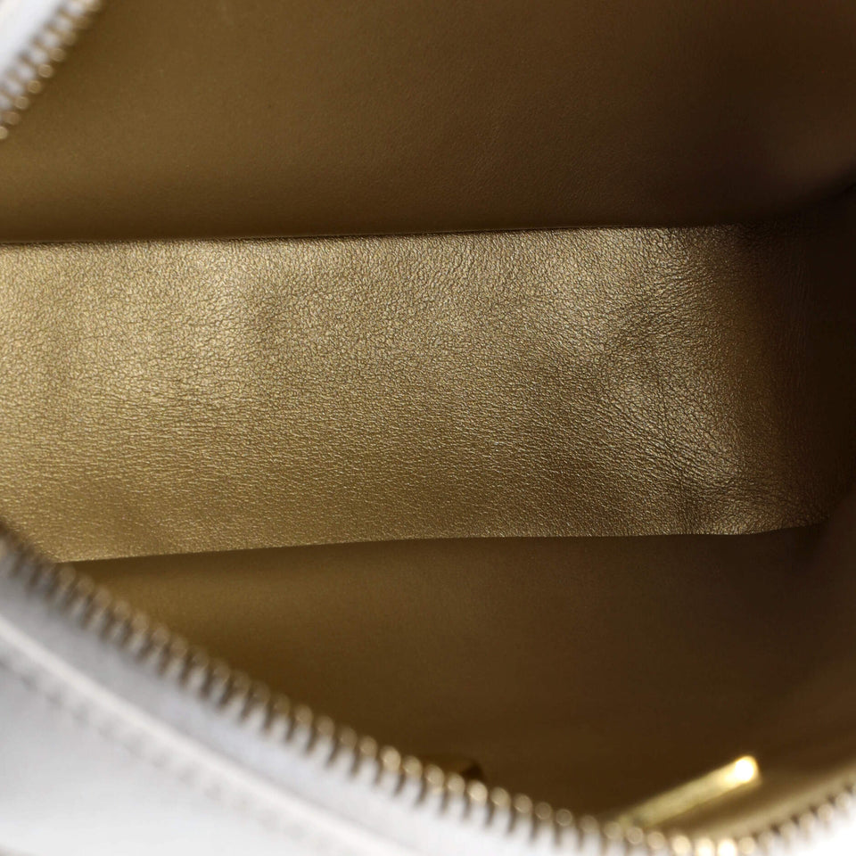 Chain Melody Flap Backpack Quilted Lambskin Small