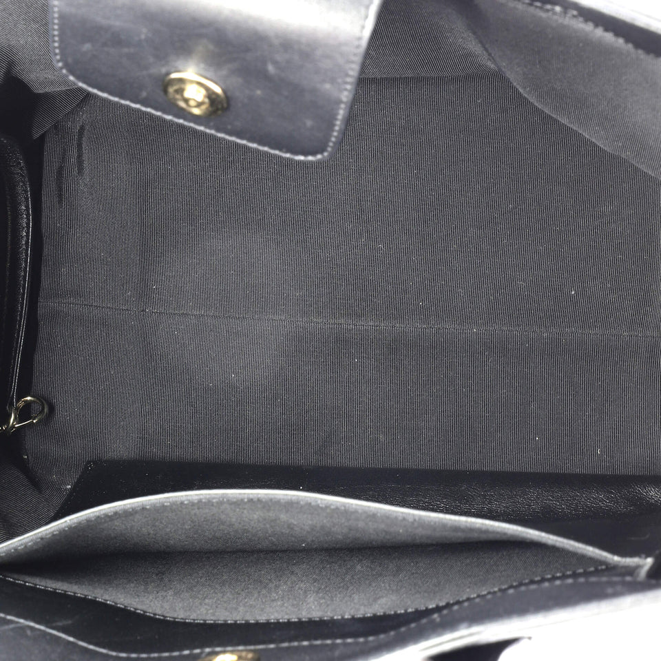 Covered CC Shopping Tote Stitched Calfskin Medium