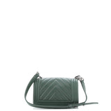 Boy Flap Bag Chevron Calfskin Small