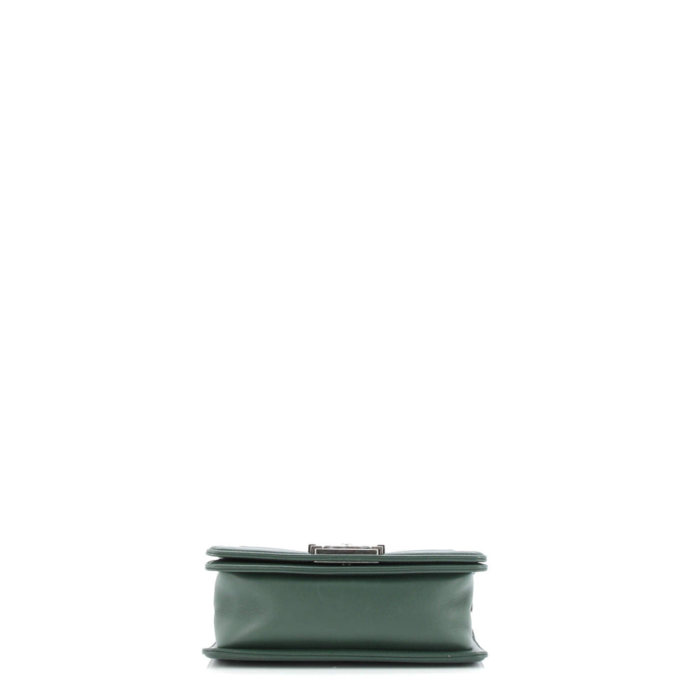 Boy Flap Bag Chevron Calfskin Small