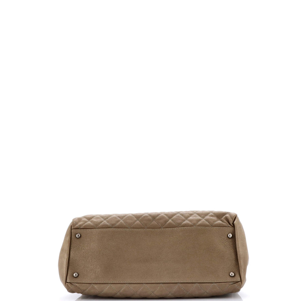 Just Mademoiselle Bag Quilted Caviar Large