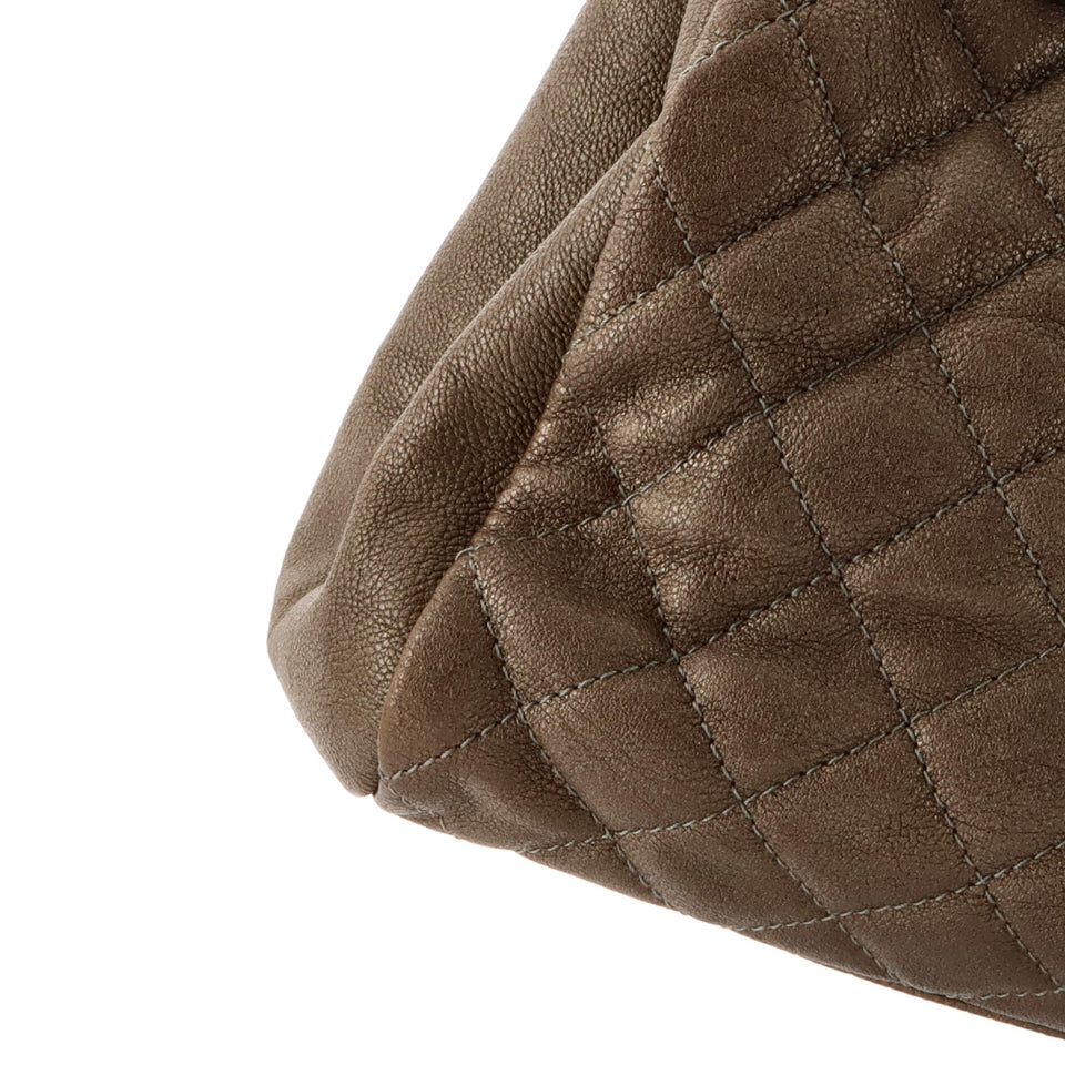 Just Mademoiselle Bag Quilted Caviar Large