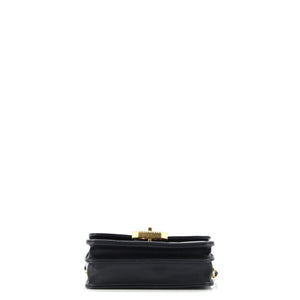 Crystal Geometric Frame CC Clutch with Chain Quilted Calfskin