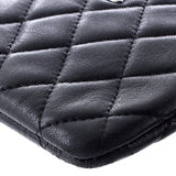 Classic O Case Pouch Quilted Lambskin Mini