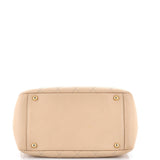 Petite Timeless Tote Quilted Caviar