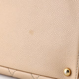 Petite Timeless Tote Quilted Caviar