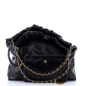 22 Chain Hobo Quilted Calfskin Medium
