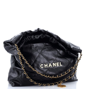 22 Chain Hobo Quilted Calfskin Medium